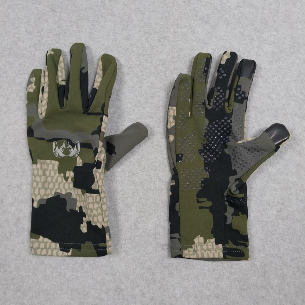 KUIU StrongFleece 290 Gloves Size Large Verde Camo Polyester Hunting Outdoors